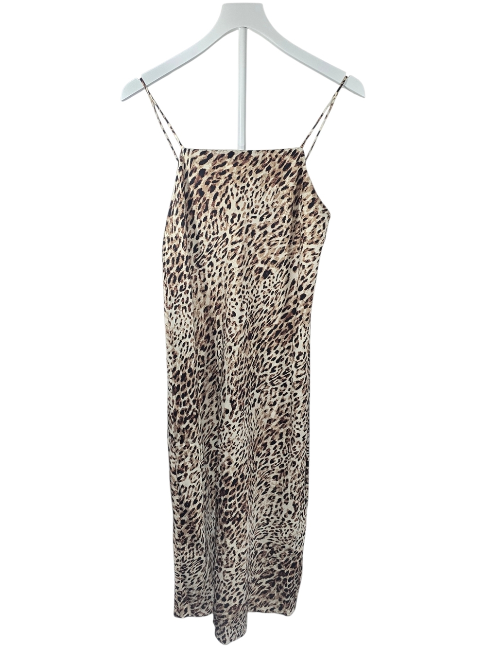 Y2K Banana Republic Leopard Print Slip Dress NWT